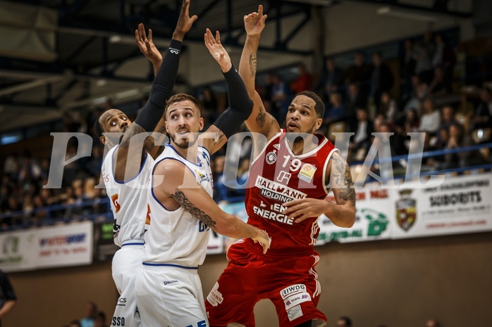 Basketball, ABL 2018/19, Playoff VF Spiel 2, Oberwart Gunners, BC Vienna, Jason Detrick (19)