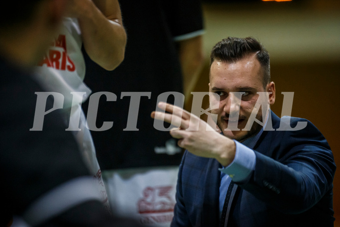 Basketball, Basketball Zweite Liga, Grunddurchgang 16.Runde, BBC Nord Dragonz, KOS Celovec, Dusan Kozlica (Head Coach)