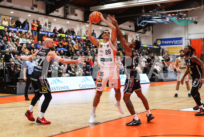 Basketball Superliga 2024/25, Grunddurchgang 11.Runde Klosterneuburg Dukes vs. Flyers Wels