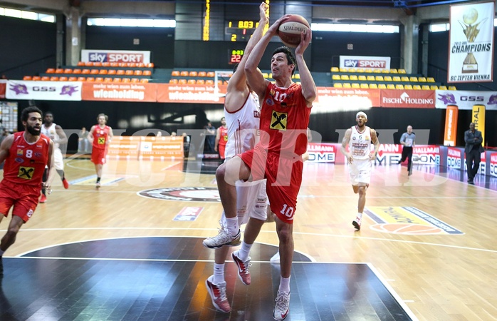 Basketball ABL 2016/17, Grunddurchgang 34.Runde BC Vienna vs. Oberwart Gunners