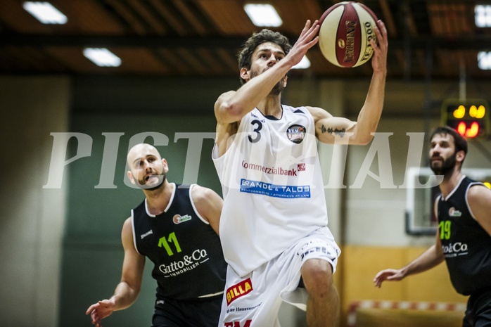 Basketball, 2.Bundesliga, Grunddurchgang 9.Runde, Mattersburg Rocks, Basket Flames, Jan NICOLI (3)
