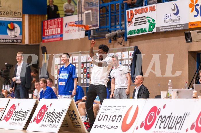 Basketball, ABL 2016/17, Playoff HF Spiel 2, Oberwart Gunners, WBC Wels, Jamari Traylor (9)