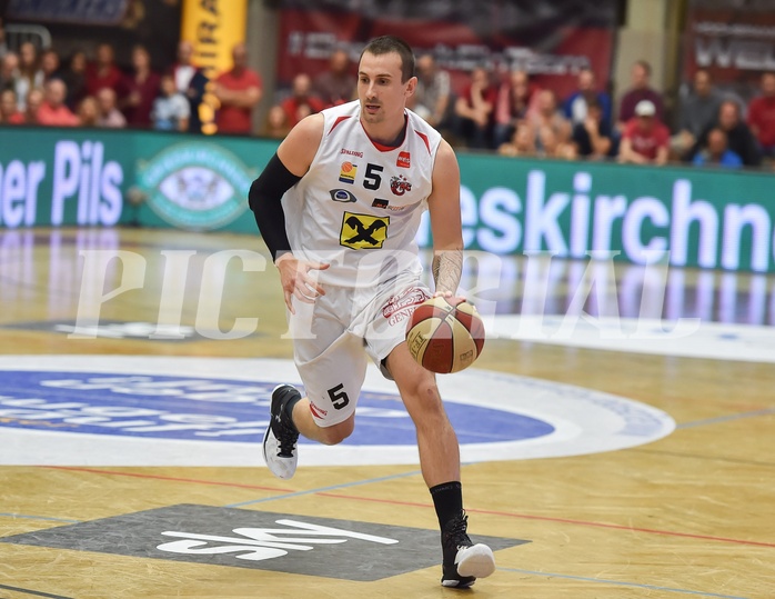 Basketball ABL 2015/16 Playoff Finale Spiel 3 WBC Wels vs Gunners Oberwart