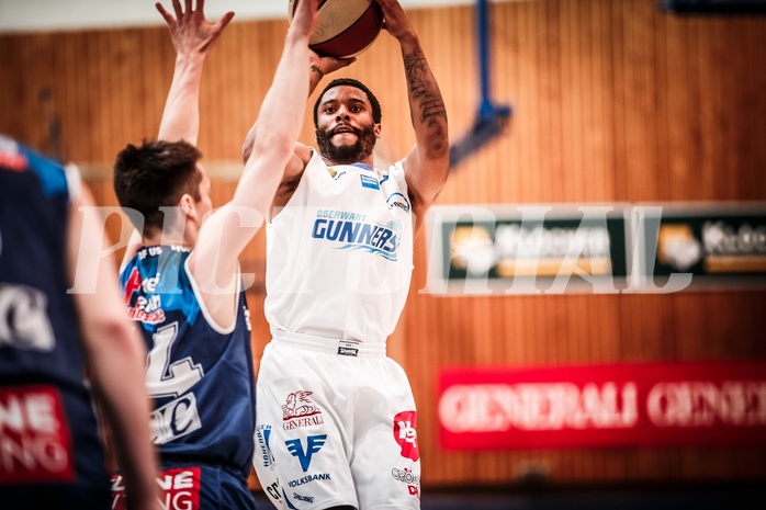 Basketball, ABL 2017/18, Grunddurchgang 33.Runde, Oberwart Gunners, Kapfenberg Bulls, Jerome Seagears (5)