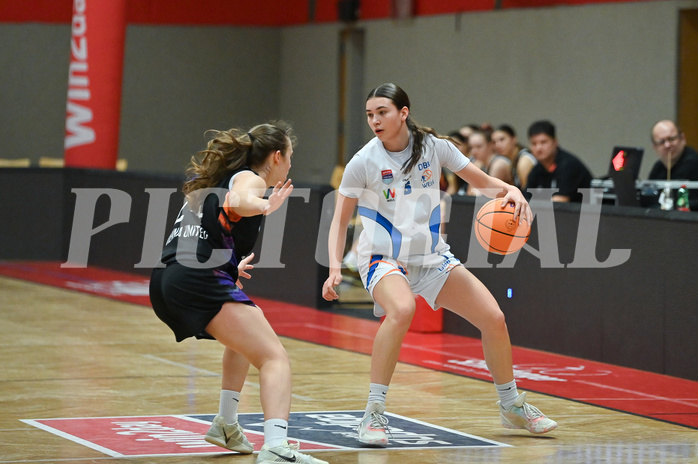 Basketball Damen Supercup 2024/25, 4.Runde, DBB Wels vs Vienna United,

