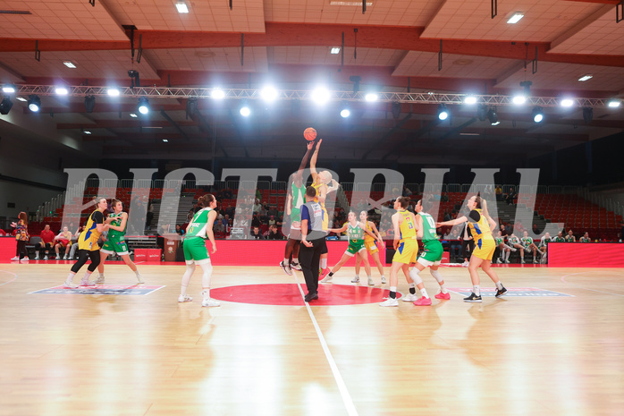 Basketball Damen Superliga 2023/24, Grunddurchgang 12.Runde SKN St. Pölten vs. UBI Graz