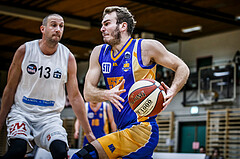 Basketball, Basketball Zweite Liga, Grunddurchgang 4.Runde, Mattersburg Rocks, BBU Salzburg, Luka Milovac (55)