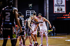 Basketball, Win2Day Superliga 2024/25, Grunddurchgang 17.Runde, BC Vienna, Flyers Wels, Ivan Gavrilovic (23)