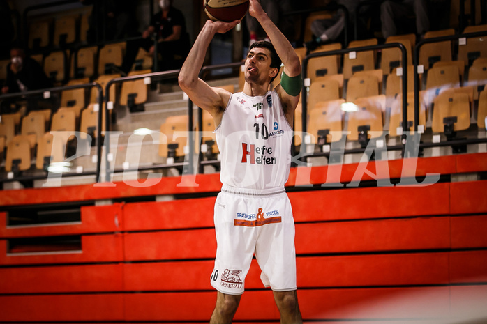 Basketball, bet-at-home Basketball Superliga 2020/21, Platzierungsrunde 9.Runde, Kapfenberg Bulls, Oberwart Gunners, Dejan Cigoja (10)