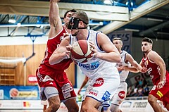 Basketball, ABL 2018/19, Grunddurchgang 1.Runde, Oberwart Gunners, BC Vienna, Renato Poljak (16)