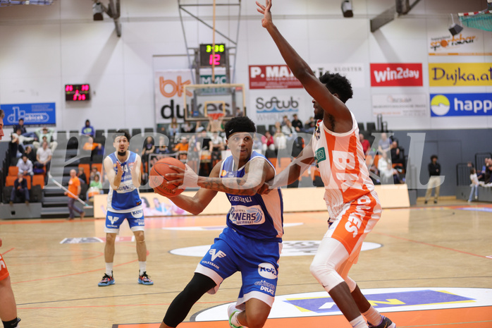 Basketball Superliga 2022/23, 4. Plazierungsrunde Klosterneuburg Dukes vs. Oberwart Gunners


