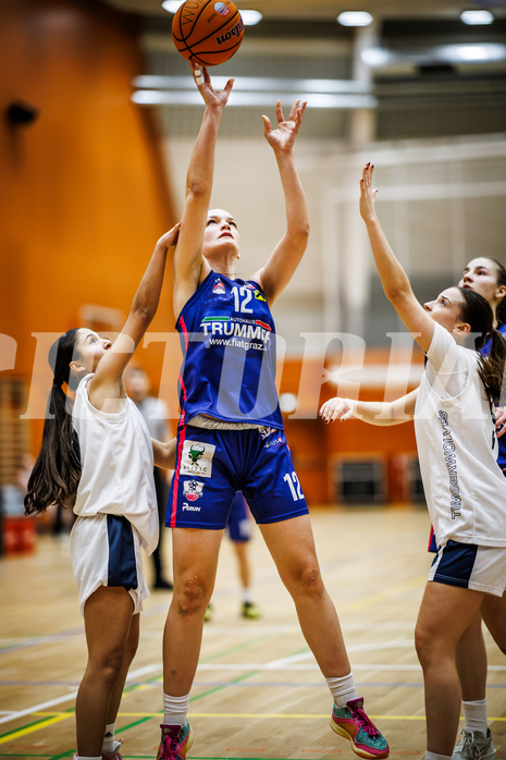 Basketball, SLWU19 Basketball Damen Superliga 2024/25, Vienna Timberwolves, DBB LZ OÖ, 
