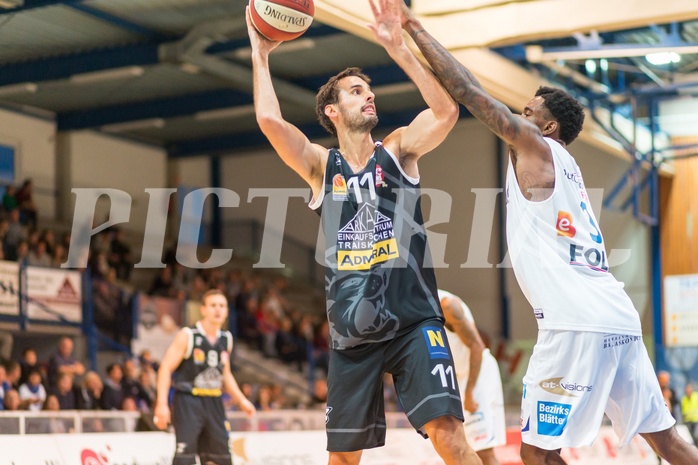 Basketball ABL 2016/17 Grunddurchgang 5.Runde Oberwart Gunners vs. Traiskirchen Lions