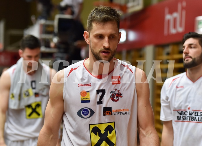 Basketball ABL 2015/16 Playoff Finale Spiel 3 WBC Wels vs Gunners Oberwart