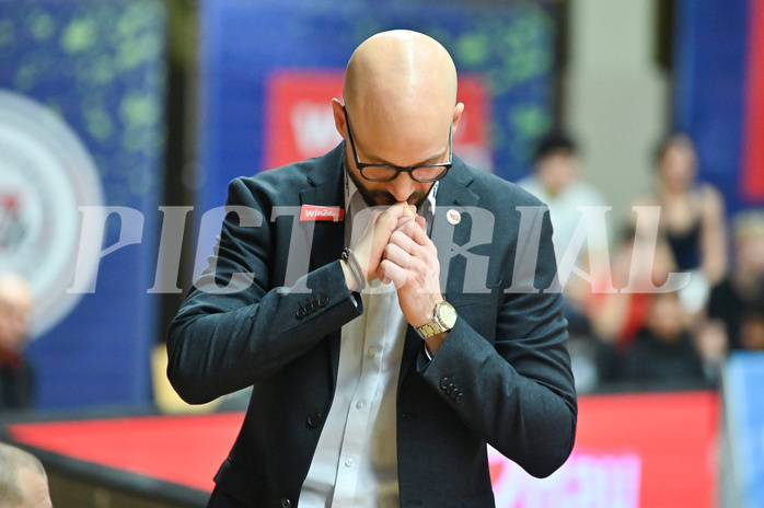 Basketball, Superliga 2024/25, Grunddurchgang 17.Runde, Flyers Wels vs. BBC Nord Dragonz,