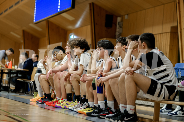 22.03.2025 Österreichischer Basketballverband 2024/25, SLMU14, Vienna Giants vs. BBC Nord Dragonz 