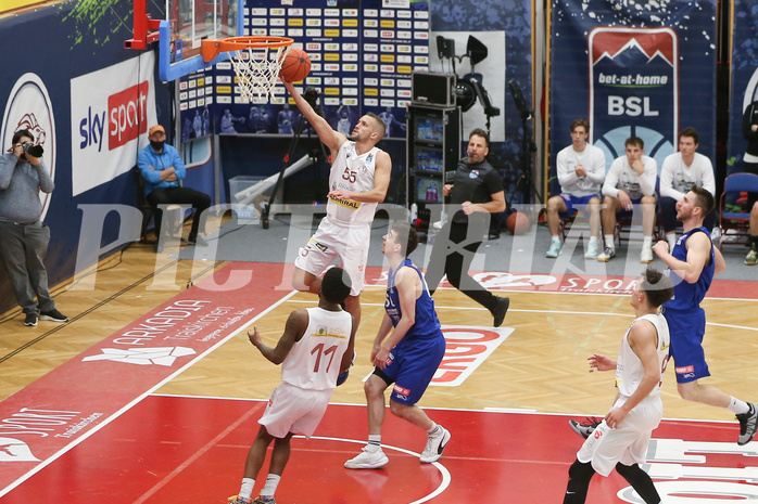 Basketball Superliaga 2021/22, 6.Qualifikationsrunde Traiskirchen Lions vs. D.C. Timberwolves