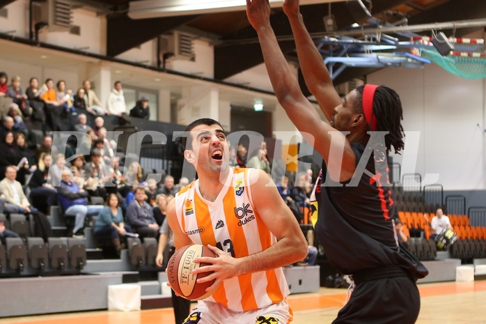Basketball ABL 2017/18, Grunddurchgang 18.Runde BK Dukes Klosterneuburg vs. Flyers Wels