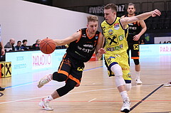 01.04.2023, Graz, Raiffeisen Sportpark Graz, Basketball Superliga 2022/23, 7. Qualifikationsrunde, UBSC Raiffeisen Graz vs. CITIES Panthers Fürstenfeld 