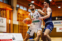 Basketball, win2day Basketball Superliga 2024/25, Grunddurchgang Runde 2, BBC Nord Dragonz, Klosterneuburg Dukes, Will Carius (24)