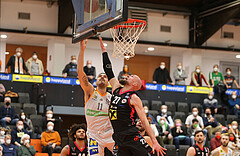 Basketball Superliga 2021/22, Grunddurchgang 17.Runde Klosterneuburg Dukes vs. Flyers Wels


