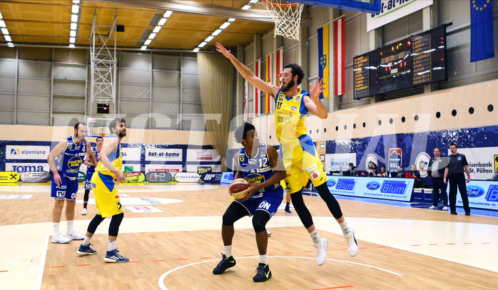 Basketball Superliga 20120/21, Grunddurchgang 17.Runde SKN St.Pölten vs. Gmunden Swans


