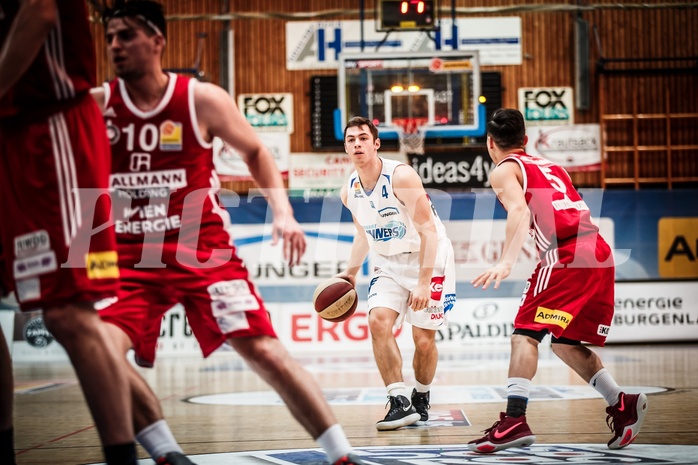 Basketball, ABL 2017/18, Grunddurchgang 27.Runde, Oberwart Gunners, BC Vienna, Jakob Szkutta (4)