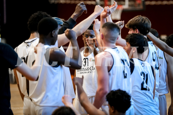 02.03.2025 Österreichischer Basketballverband 2024/25, SLMU16 Basket Flames WAT vs. FCN Baskets Wels