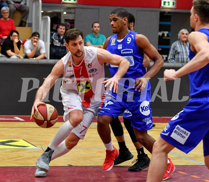Basketball ABL 2017/18 Grunddurchgang 30. Runde Flyers Wels vs Oberwart Gunners