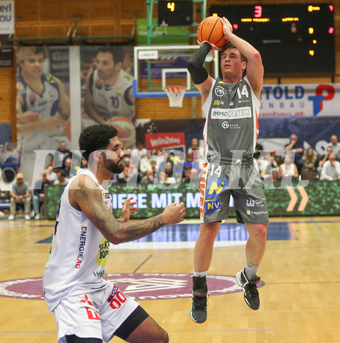 Basketball Superliga 2023/24, 1.Plazierungsrunde Gmunden Swans vs. Klosterneuburg Dukes