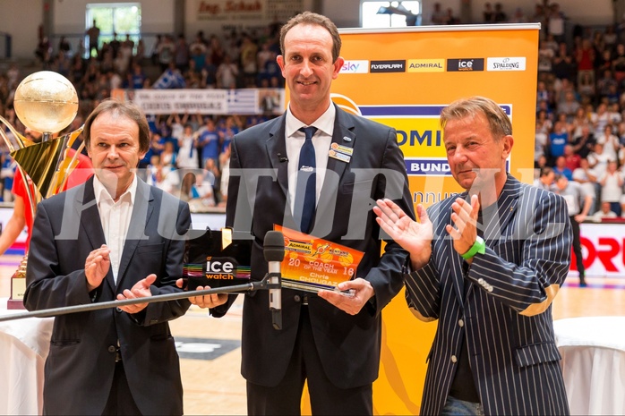 Basketball ABL 2015/16 Playoff Finale Spiel 2 Oberwart Gunners vs. WBC Wels