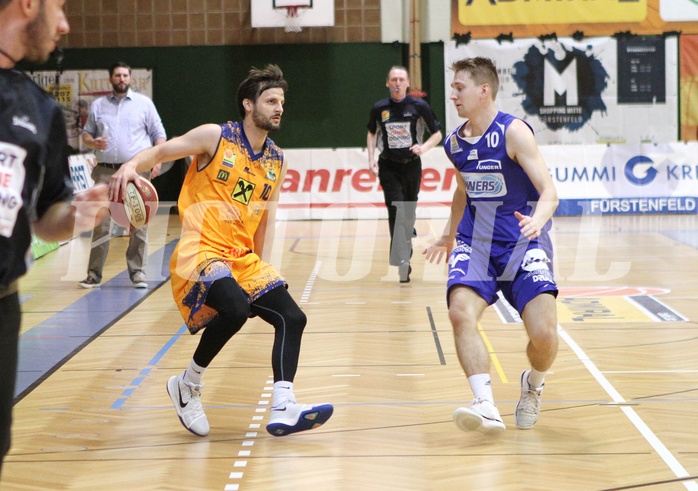 Basketball ABL 2017/18 Grunddurchgang 34.Runde  Fürstenfeld Panthers vs Oberwart Gunners

