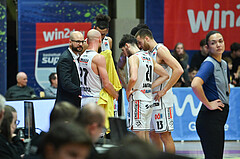 Basketball, Superliga 2024/25, Grunddurchgang 17.Runde, Flyers Wels vs. BBC Nord Dragonz,