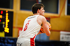 Basketball, win2day Basketball Superliga 2024/25, Grunddurchgang 8.Runde, SKN St. Pölten, Flyers Wels, Magnus Hoj Madsen (8)