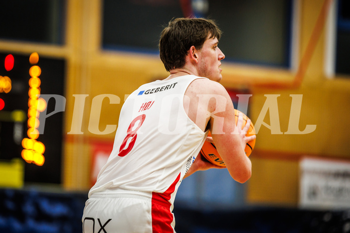 Basketball, win2day Basketball Superliga 2024/25, Grunddurchgang 8.Runde, SKN St. Pölten, Flyers Wels, Magnus Hoj Madsen (8)