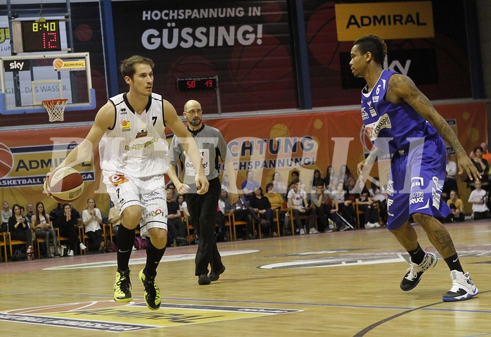 Basketball ABL 2015/16 Grunddurchgang 29.Runde  Güssing Knights vs Oberwart Gunners
