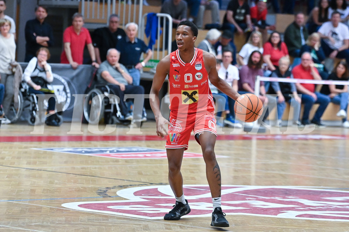 Basketball Superliga 2024/25, Playoff, Viertelfinale Spiel 1, Flyers Wels vs BBC Nord Dragonz,
