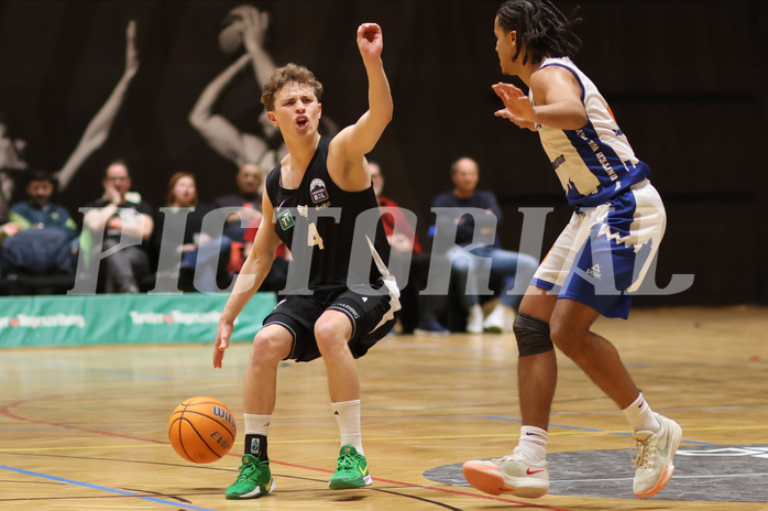 Basketball Zweite Liga 2024/25, Grunddurchgang 19.Runde Raiders Tirol vs. BBU Salzburg


