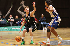 Basketball Zweite Liga 2024/25, Grunddurchgang 19.Runde Raiders Tirol vs. BBU Salzburg



