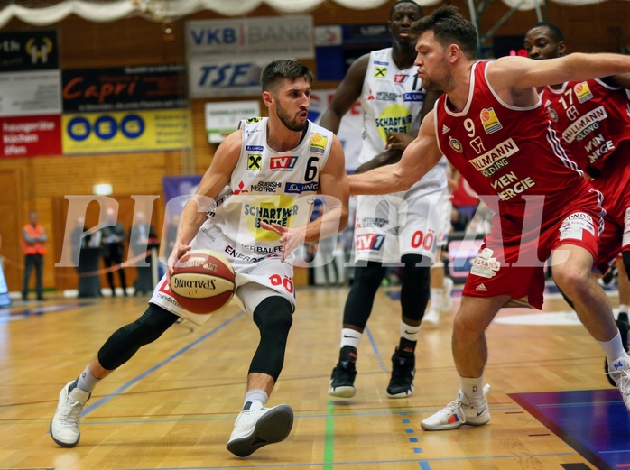Basketball ABL 2018/19, Grunddurchgang 10.Runde Gmunden Swans vs. BC Vienna


