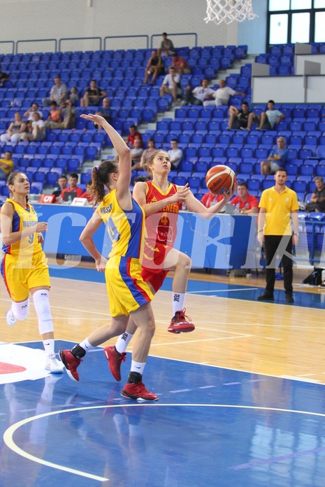 FIBA Europe EC U20 Women Division B Romania vs Montenegro