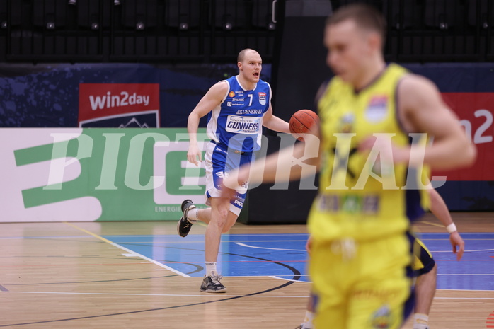 18.02.2023, Graz, Raiffeisen Sportpark Graz, Basketball Superliga 2022/23, Grunddurchgang, Runde 22, UBSC Raiffeisen Graz vs. Unger Steel Gunners Oberwart