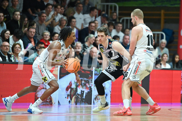 Basketball, Superliga 2023/24, Grunddurchgang 14. Runde, Flyers Wels vs. Gmunden,
