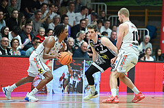 Basketball, Superliga 2023/24, Grunddurchgang 14. Runde, Flyers Wels vs. Gmunden,
