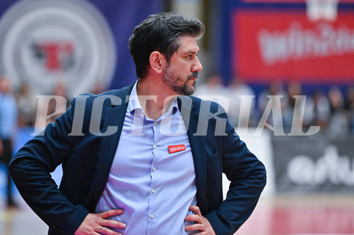 Basketball, Superliga 2024/25, Plazierungsrunde 7.Runde, Flyers Wels vs. Klosterneuburg Dukes,