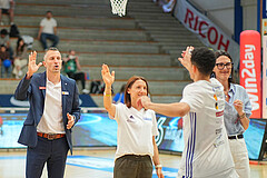 Basketball, Basketball Superliga 2024/25, Playoffs, Viertelfinale Spiel 3, Oberwart Gunners vs. Kapfenberg 

