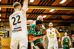 Basketball, Basketball Zweite Liga 2024/25, Grunddurchgang 19.Runde, Mattersburg Rocks, Future Team Steiermark, Simon Okoro (19)