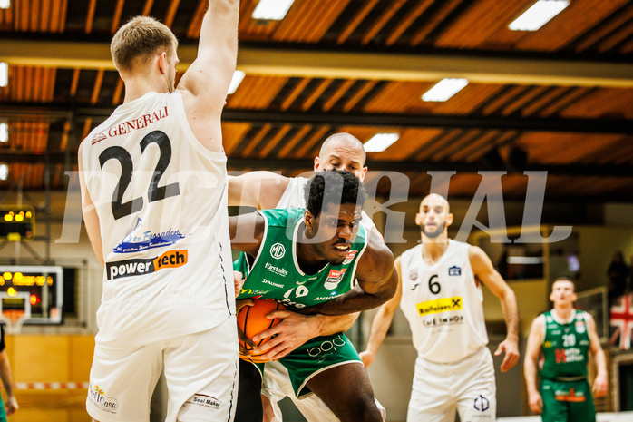 Basketball, Basketball Zweite Liga 2024/25, Grunddurchgang 19.Runde, Mattersburg Rocks, Future Team Steiermark, Simon Okoro (19)