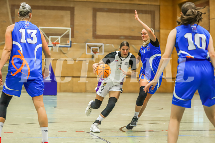 Basketball Damen Superliga 2024/25, Grunddurchgang 03.Runde VIENNA UNITED vs. DBB WELS

