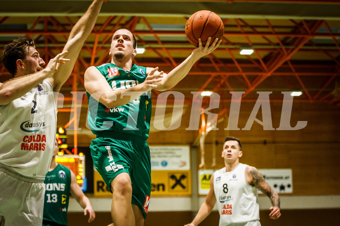 Basketball, Basketball Zweite Liga 2021/22, Grunddurchgang 2. Runde, BBC Nord Dragonz, Dornbirn Lions, Christos Bratsiakos (5)